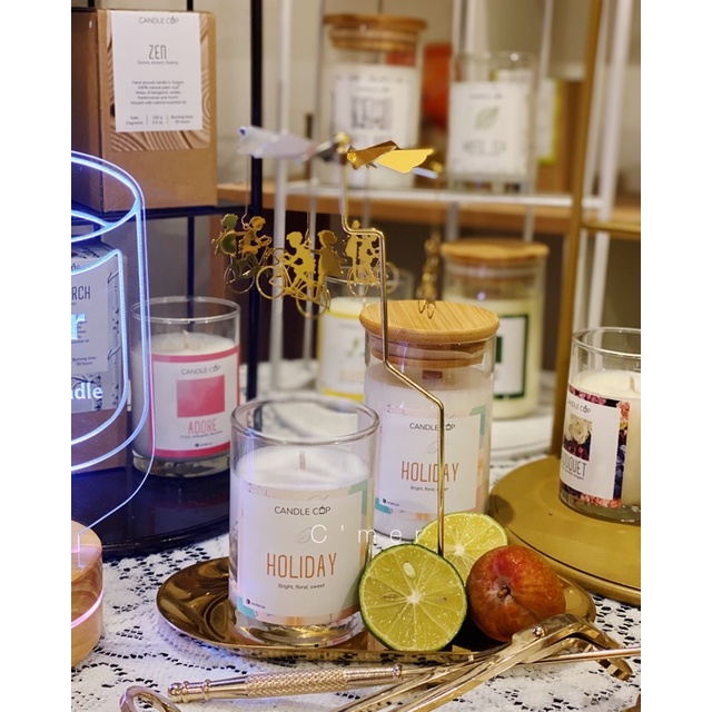 Nến thơm CandleCup- Mùi Holiday- 100gr