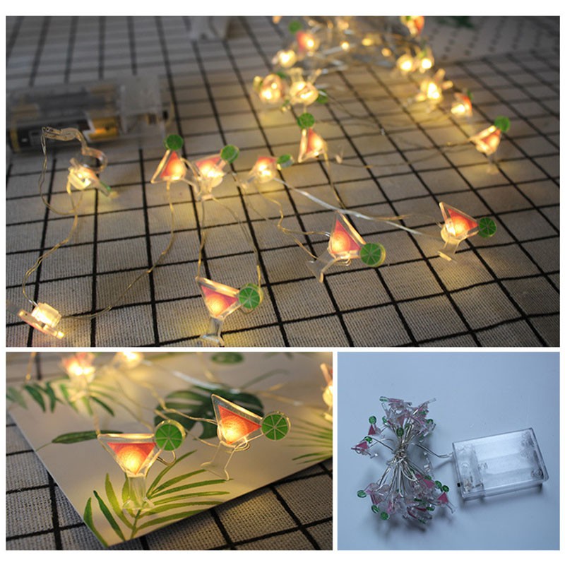 Dây đèn LED nhiều kiểu dáng trang trí tiệc cưới/sinh nhật