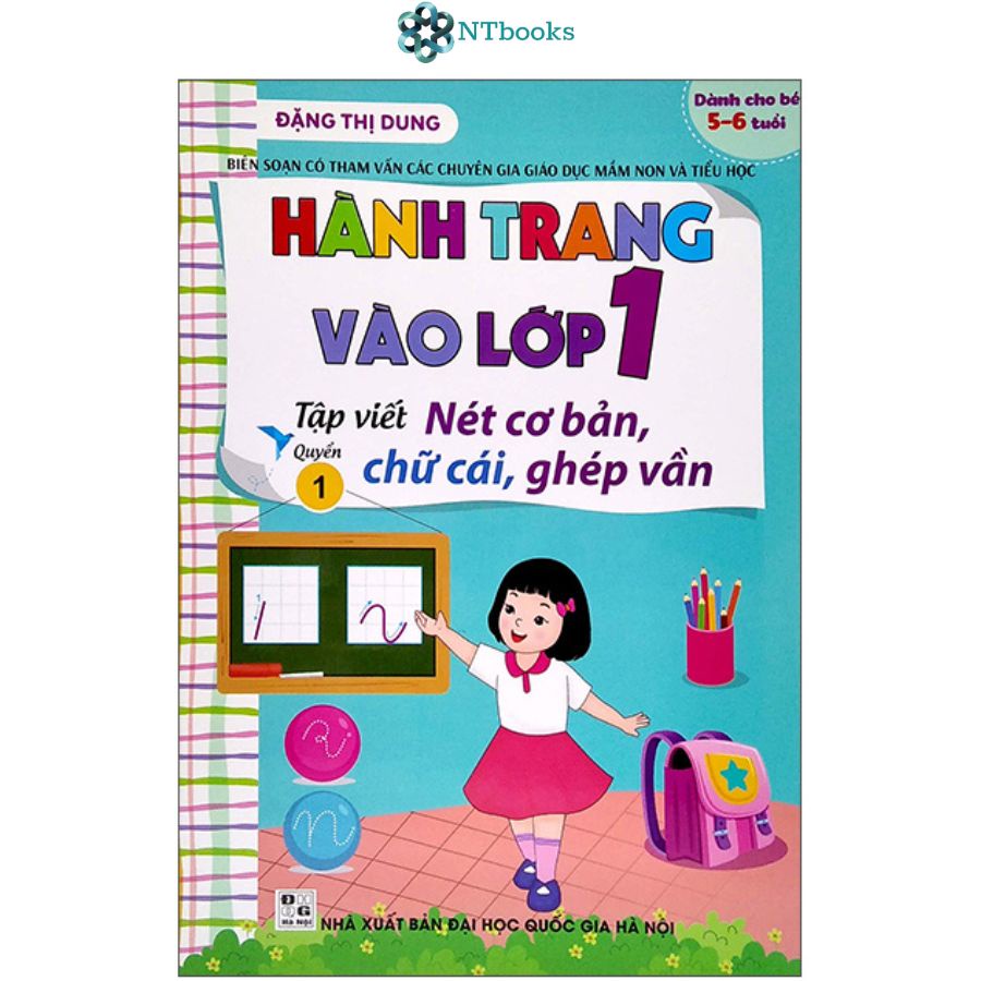 Sách Hành Trang Vào Lớp 1 Tập Viết - Bộ 3 cuốn