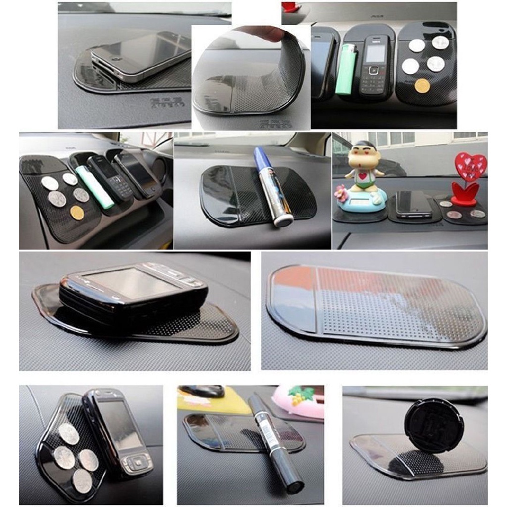 1 Miếng Lót Chống Trượt Cho Điện Thoại GPS Trên Xe Hơi