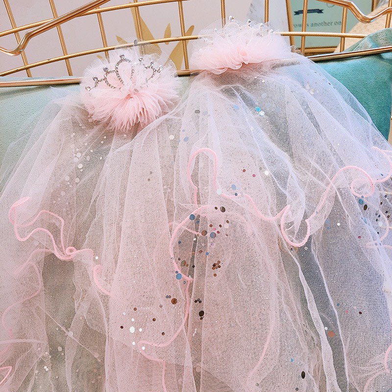 Cài Tóc Hình Vương Miện Công Chúa Elsa Cho Bé Gái- Cài tóc công chúa MH: B0446