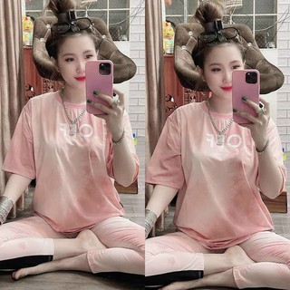 Đồ bộ, set bộ lửng thun mặc nhà dễ thương
