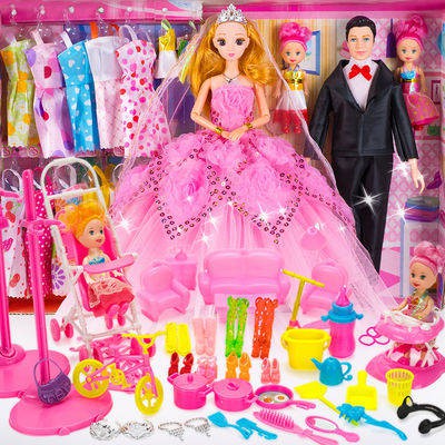 Barbie, cô gái, món quà sinh nhật dễ thương phù hợp với sang trọng