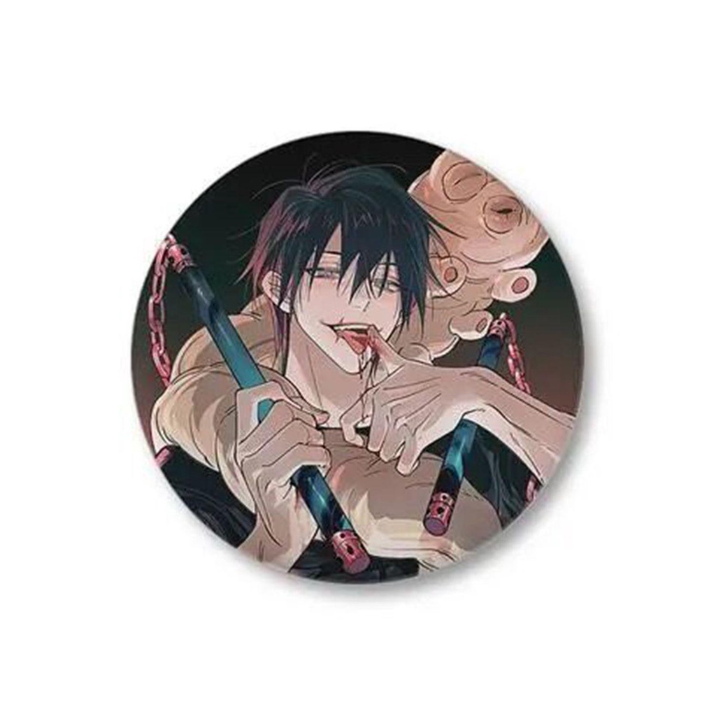 Huy Hiệu Cài Áo Bằng Kim Loại Hình Nhân Vật Anime Phong Cách Anime Hiện Đại