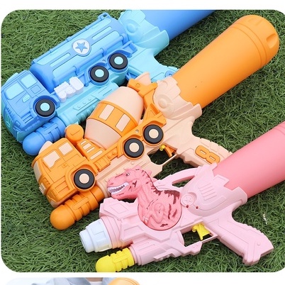 (cỡ lớn 43cm) Súng phun nước mẫu ô tô, ô tô xe bồn, tàu hỏa chứa 750ml