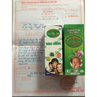 Tinh dầu Sâu Răng Hôi Miệng Dạ Thảo Liên .