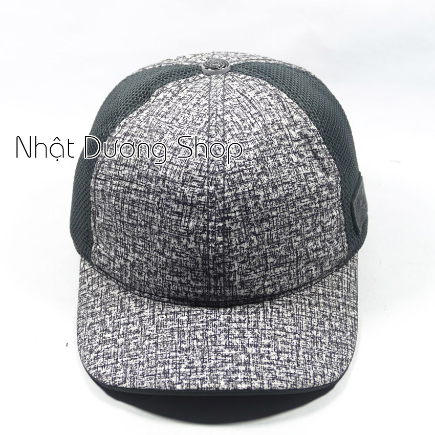 Nón kết xịn  - Chất liệu vải cotton cao cấp kết hợp với lưới cùng với mặt da bên hông chữ Z đẹp nổi bật