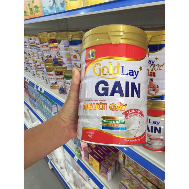 Sữa tăng cân Goldlay Gain 900g