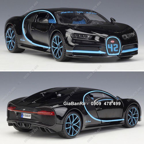 Xe mô hình Bugatti Chiron 1:24 Maisto