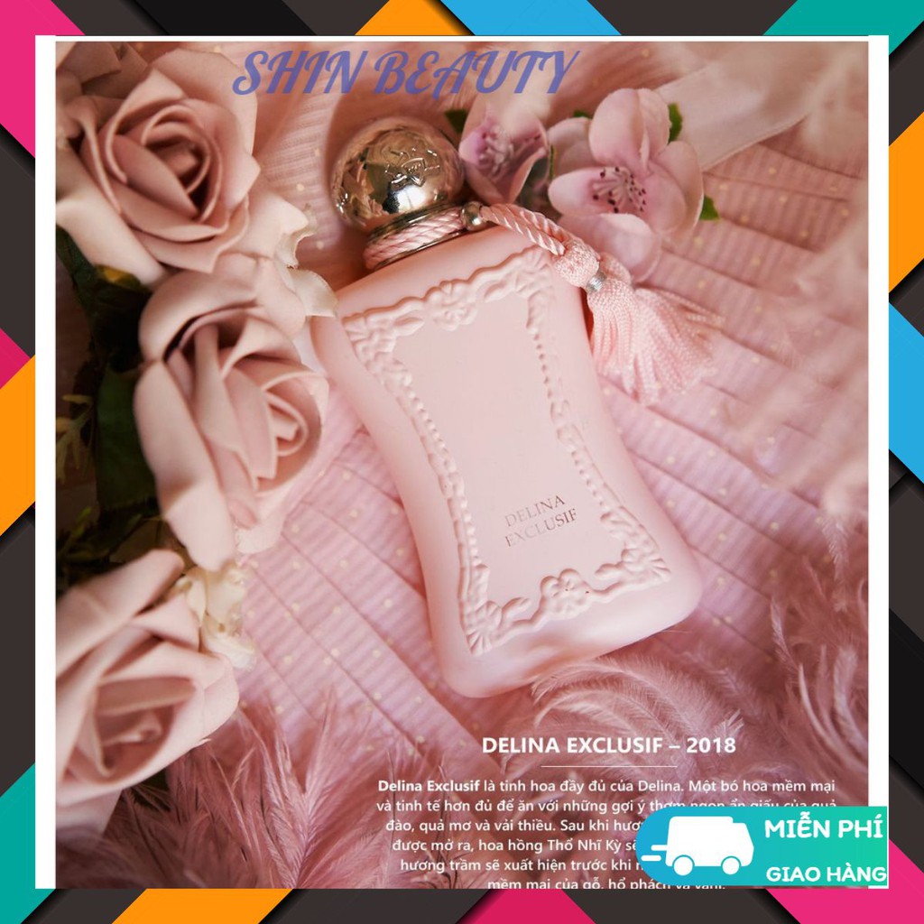 Nước Hoa Nữ  𝐃𝐞𝐥𝐢𝐧𝐚 𝐄𝐱𝐜𝐥𝐮𝐬𝐢𝐟_Hương Thơm Dành Cho Chị Em Không Thích Đụng Hàng