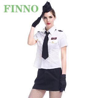 Trang phục hải quân nữ tiếp viên hàng không gợi cảm
