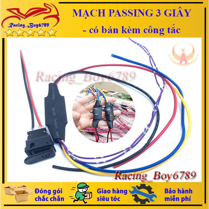 Mạch pasing 3s dùng cho các loại đèn L4, L4x. cầu bi.. -Mẫu D5