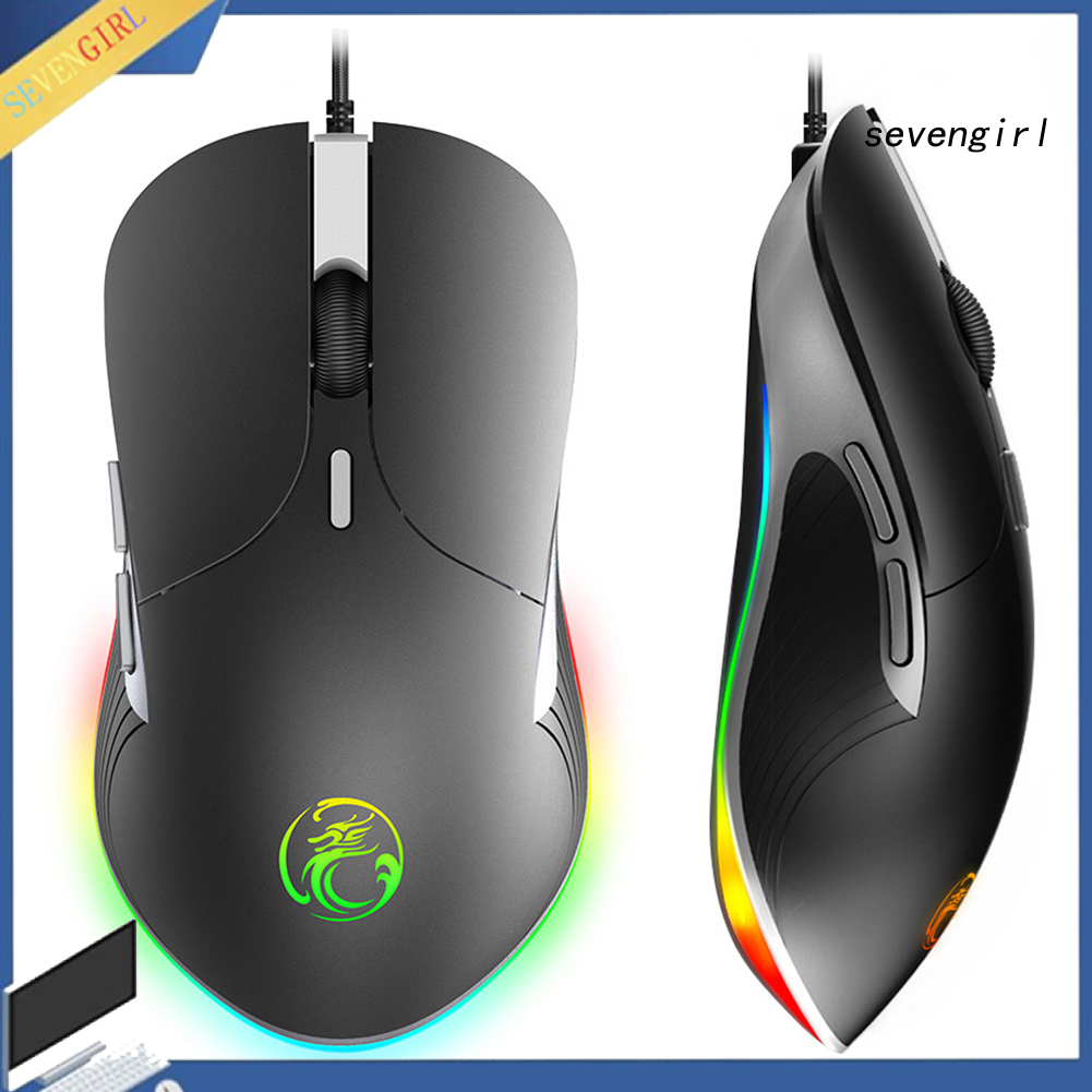 IMICE Chuột Chơi Game Sev-Mice X6 Ergonomic 6 Nút Rgb