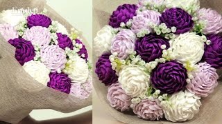Giấy nhún làm hoa handmade, giấy nhún cuộn 50cmx250cm làm hoa