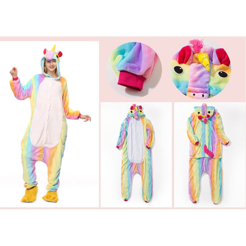 Bộ Đồ Thú Unicorn Rainbow ❤️ FREESHIP ❤️ | BigBuy360 - bigbuy360.vn