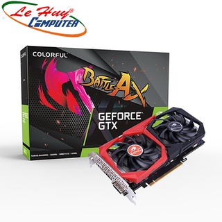 Card màn hình - vga colorful geforce gtx 1660 super nb 6g v2-v