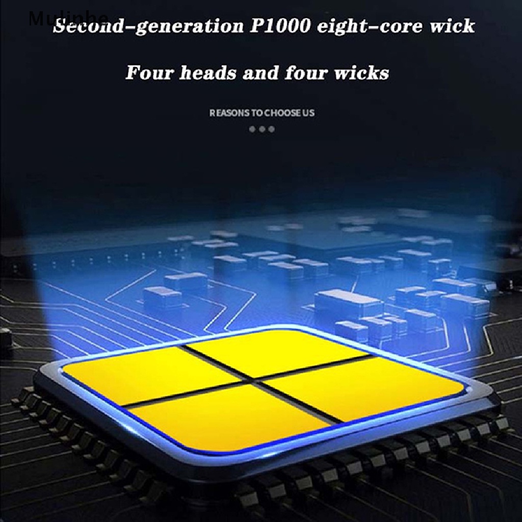 Đèn Pin Sạc USB 4 Đầu Mulinhe COB