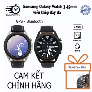 Đồng hồ thông minh Samsung Galaxy Watch 3 45mm & 41mm  Bản GPS & LTE - Chính hãng Samsung