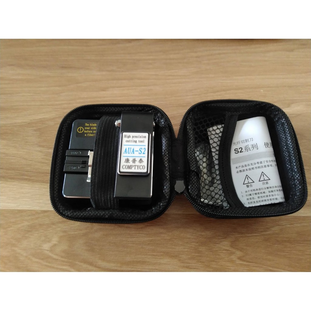 Dao cắt cáp quang cao cấp AUA S2 đen chuyên dùng cho máy hàn