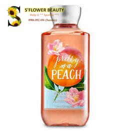 PRETTY AS A PEACH | Sản Phẩm Tắm Dưỡng Xịt Thơm Toàn Thân Lưu Hương Mịn Da Bath &amp; Body Works