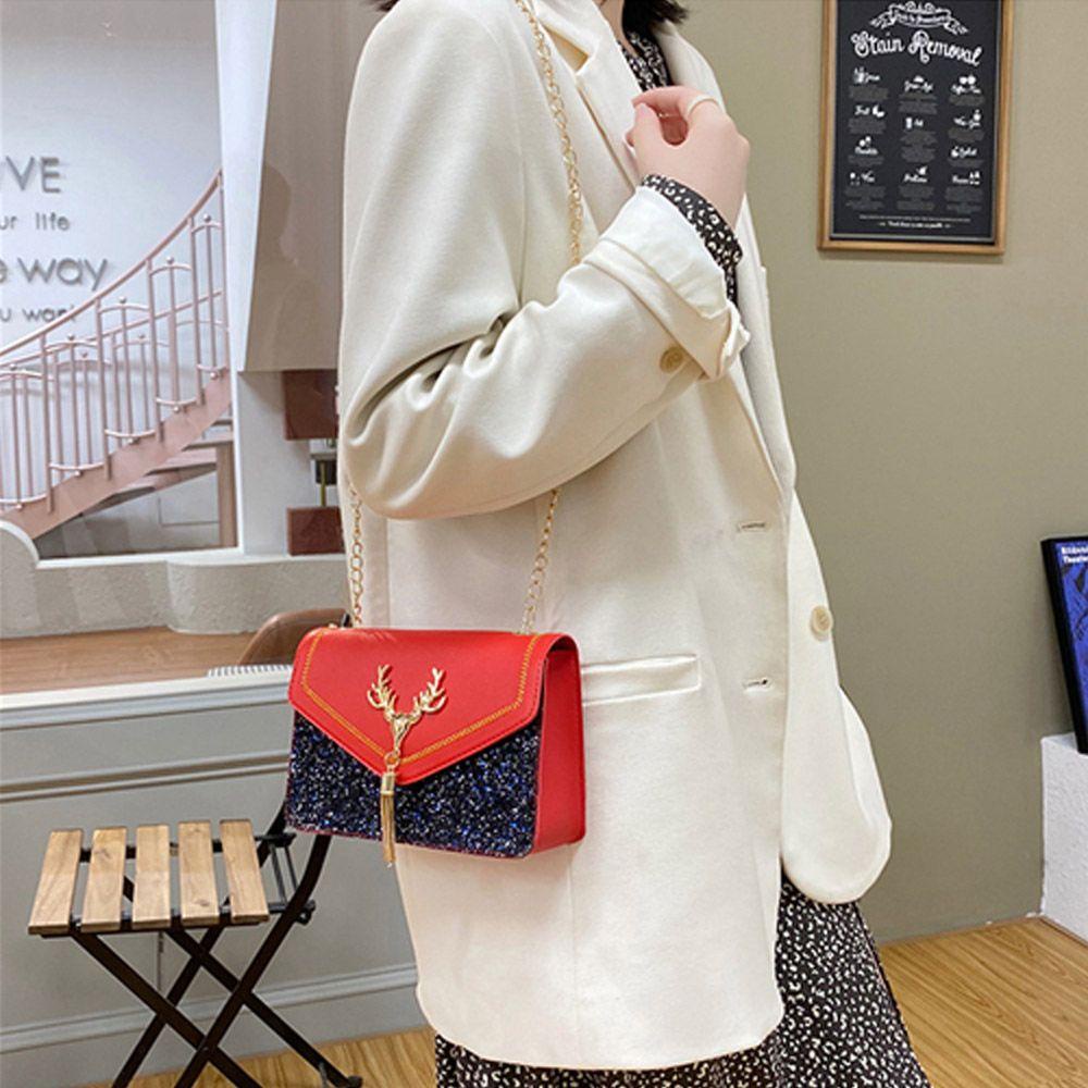 PINEVN Túi Đeo Chéo Da PU Thời Trang