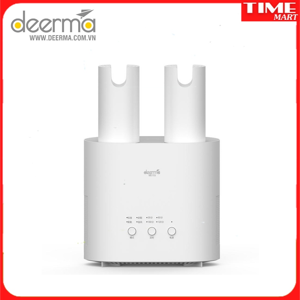 Máy sấy giày thông minh đa chức năng Deerma DEM-HX10.Siêu sạch,nhanh khô [TIME_MART siêu thị tiện ích gia đình]