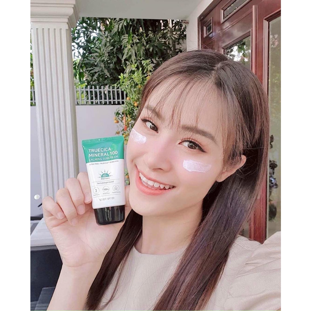 Kem Chống Nắng Some By Mi Giảm Mụn Mờ Thâm Truecica Mineral Calming Tone up Suncream - 50ml