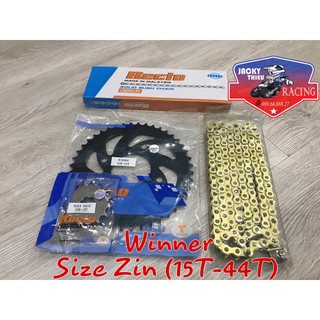 Nhông sên dĩa Winner - Winner X - Sonic 150 - CB150 VERZA Recto Sên Vàng Recto Thailand - Malaysia
