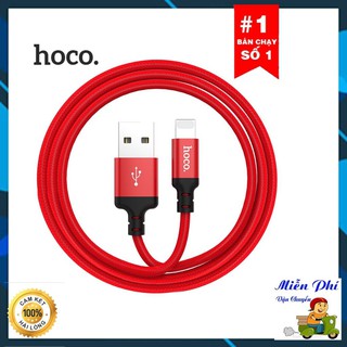 Cáp Sạc Hoco X14 Dài 2m Sạc IPtablet táo ✓Chất Lượng Cao ✓Bảo Hành 3 Tháng
