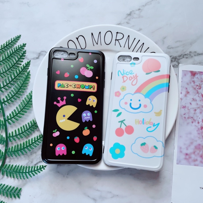 Ốp Lưng iphone 7Plus/8Plus IMD Viền Nhựa Dẻo Hình Kute