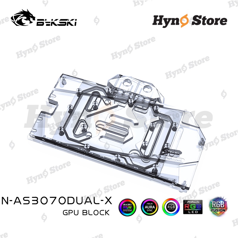 Block tản nhiệt nước vga ASUS 3070 DUAL - Hyno Store
