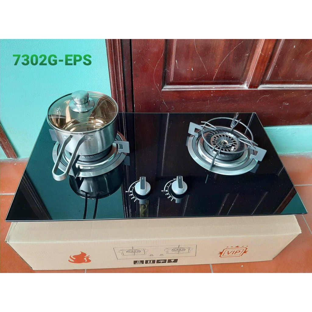 Bếp ga âm đôi mặt kính nhập khẩu