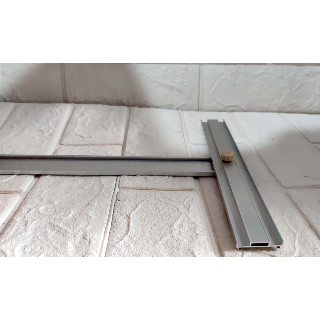 Thước nhôm chữ T 60cm vẽ kỹ thuật