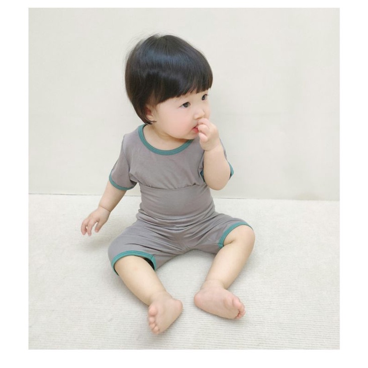 [MINKYMOM] BỘ CỘC VIỀN THUN LẠNH CẠP CAO MINKY MOM QUẢNG CHÂU