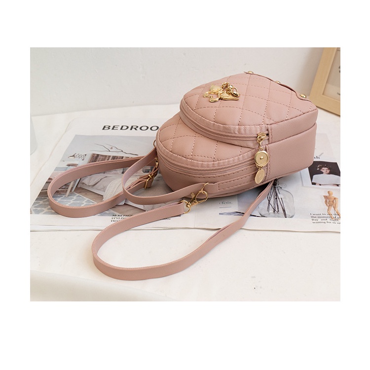 Balo Chuwanglin thời trang vải da nhỏ nhắn tiện lợi