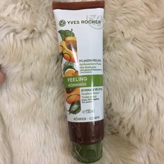 Tẩy tế bào chết body tinh chất hạt mơ Yves Rocher