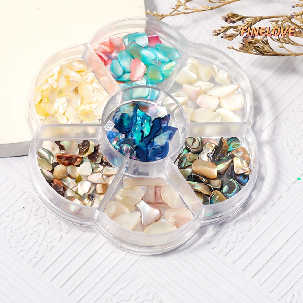 1 Hộp Phụ Kiện Trang Trí Móng Tay 3D Chống Rơi