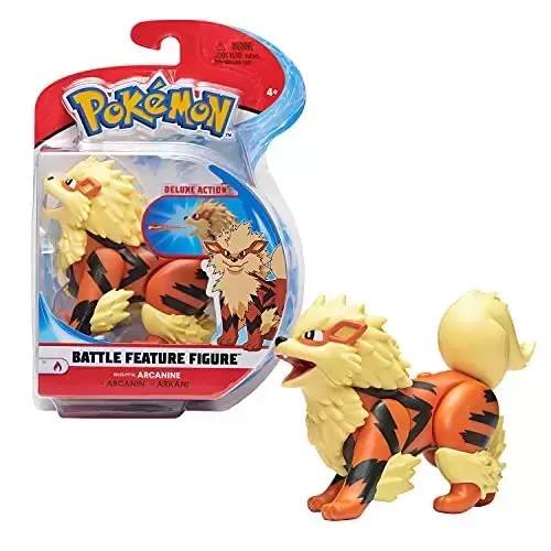 Mô Hình Pokemon Chính Hãng Battle Feature Arcanine WCT