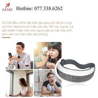 Máy massage mắt 4D Azaki E191 Plus - Bảo hành 1 đổi 1 12 tháng.