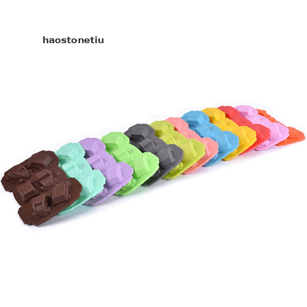 Khuôn Silicone Tạo Hình Xe Hơi Trang Trí Bánh