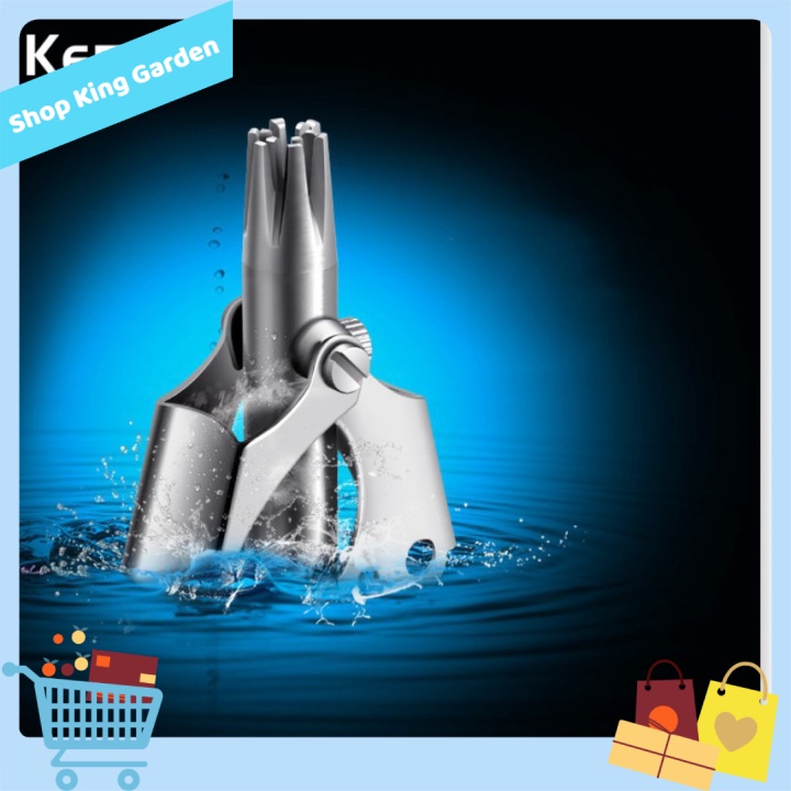 Máy cắt Tỉa lông mũi cho phái mạnh Kemei ES-108 - King's Garden
