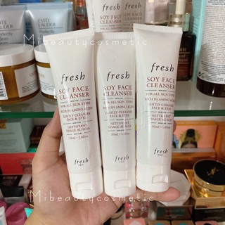 [Fresh] Sữa Rửa Mặt Fresh Soy Face Cleanser - 50ml