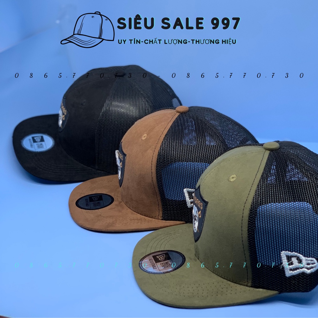 NÓN SNAPBACK LOGO ĐẦU S Ọ CAO CẤP PHỐI LƯỚI, MŨ HIP HOP THỜI TRANG  SIÊU NGẦU