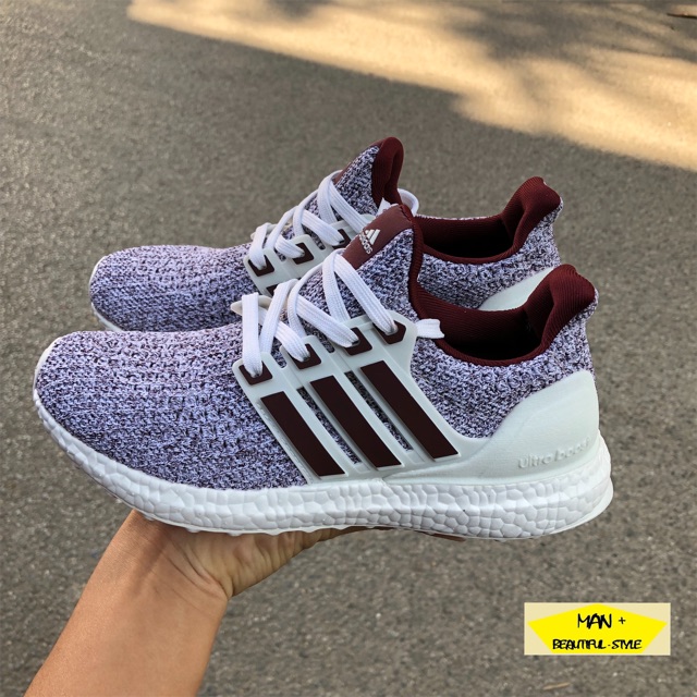 Giày HOT MÙA HÈ THANH LÝ RẺ HƠN GIÁ GỐC (Full box) giày thể thao sneaker Ultra boost 4.0 tím Cực Đẹp .