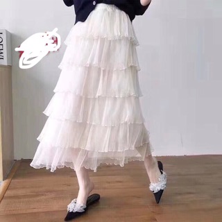 Chân váy 6 tầng