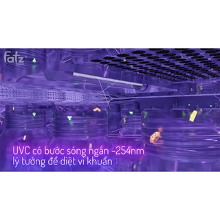 Máy tiệt trùng sấy khô UVC Fatz Baby King có chế độ sấy hoa quả và lên men