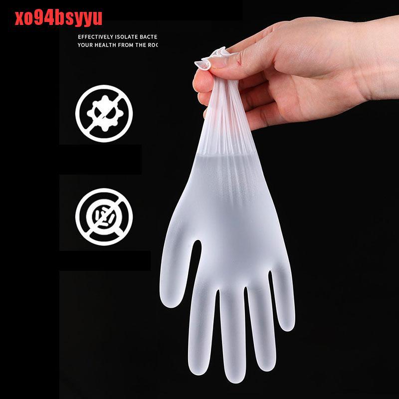 Set 100 Găng Tay Nhựa Dùng Một Lần Cho Nhà Bếp Xo94Bsyu