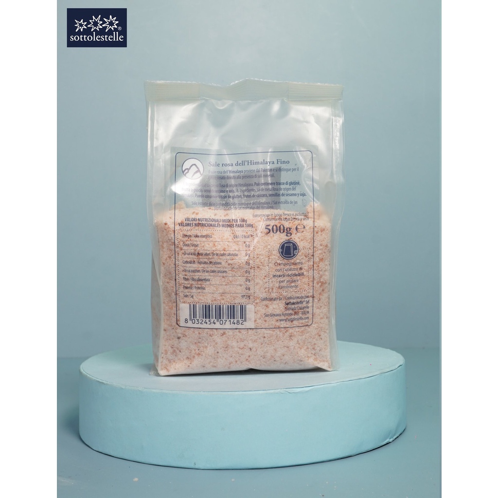 Hạt muối hồng Himalaya Sottolestelle 500gr