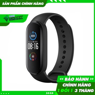 Vòng tay theo dõi sức khoẻ Mi Band 5 Xiaomi Tiếng Việt Miband 5