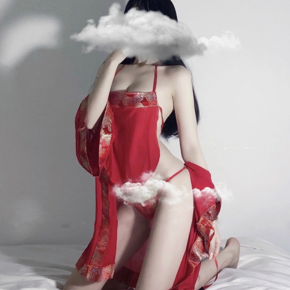 Sét Bộ Cosplay Áo Choàng + Bộ Yếm Mỹ Nhân Trung Hoa 1314 Gợi Cảm | BigBuy360 - bigbuy360.vn